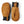 Hestra tan leather mittens with black cuffs