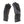 Sealskinz black waterproof gloves with zippered cuffs