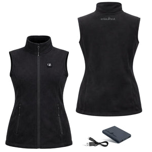 Open Box ActionHeat 5V Women's Classic Heated Fleece Vest
