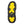 Neos boot sole with yellow traction pads and metal spikes