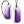 Two purple Ocoopa hand warmers with white trim and black lanyards featuring water droplets