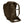 Back view of brown Thule backpack showing adjustable shoulder straps and waist belt