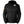 ActionHeat black hooded puffer jacket with Pittsburgh Steelers logo and battery power button