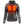 ActionHeat womens grey quarter zip heated fleece pullover with glowing orange chest heating elements