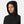 Helly Hansen black hooded jacket with front zipper