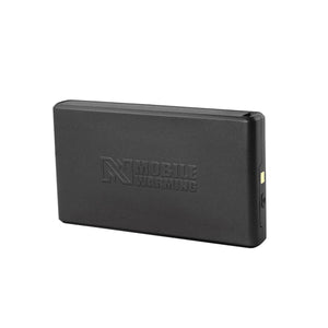 Mobile Warming black rectangular portable battery pack