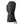Black Lenz quilted heated mitten with adjustable wrist strap