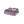 Folded purple Serta electric throw blanket with controller