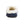 Rear view of Acorn blue patterned slipper with white fleece lining