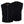 Mobile Warming black heated vest shown from front and back views
