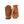 Hestra brown knit and leather gloves