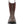 Muck brown rubber work boot with pull tabs