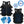 AlphaCool adjustable cooling vest with two sets of ice inserts