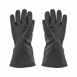 Pair of black Glovii leather gloves