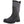 Muck mid calf rubber boot with grey textured upper and black rubber base