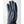 Hestra navy blue leather glove with wool back