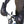 Cyclist wearing black Bar Mitts handlebar covers on a mountain bike