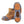 Winter Walking ice cleats on a tan work boot