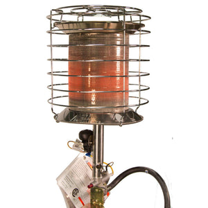 Dura Heat propane tank top heater with wire safety cage