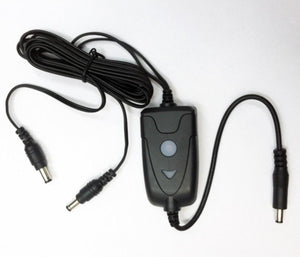 Volt Heat black power controller with three connector cables