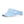 Light blue Mission visor with white trim and logo