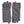 Hestra grey merino wool liner gloves with textured grip palms