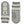 Hestra grey and white patterned wool mittens