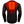 Black long sleeve shirt with glowing orange heating elements on the back