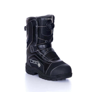 DSG Outerwear black winter boot with dial lacing system
