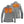 Venture Heat women's grey heather quarter zip heated pullover showing front and back heating elements