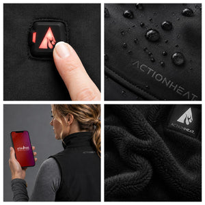 ActionHeat Pro Series+ Bluetooth Women's Softshell Heated Vest