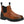 Muck brown leather Chelsea boot with black elastic side panels and black rubber sole