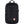 Fjallraven black backpack with front bungee cord system and logo patch