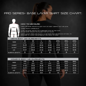 Open Box ActionHeat Pro Series+ Bluetooth Women's Heated Base Layer Shirt