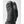 Hestra black leather three finger ski glove with grey reinforced fingertips