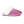 Cloud Nine Sheepskin pink suede mule slipper with white sheepskin lining