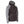 Stormr black and grey hooded jacket with front zipper and side pockets