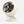 Cream colored Vornado vintage style desk fan with black blades