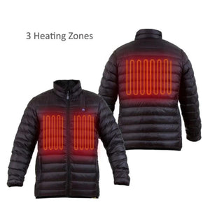 Venture Heat Men's Delspring 5V Battery Heated Down Puffer Jacket (Size S)