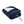 Serta navy blue heated throw blanket with white sherpa lining and digital controller