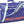 Helly Hansen purple duffel bag with light blue straps and handles