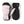 Hestra pink and black CZone mittens with adjustable wrist straps