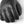 Black Hestra leather glove with embossed logo
