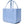 Light blue Bogg Bag tote with perforated design and two handles