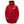 Helly Hansen red waterproof sailing jacket with high collar and HH logo