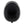 Top view of a black Smith ski helmet with ventilation slots