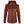 ActionHeat women brown hooded softshell jacket with black zipper and pockets