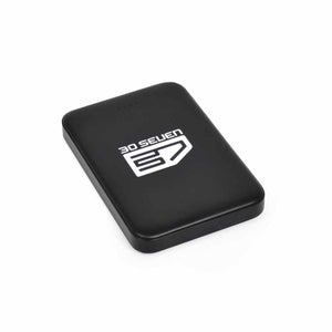 Black 30seven power bank with white logo