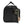 Briggs and Riley black lunch bag with a side mesh pocket holding a dark water bottle