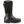 Korkers black waterproof tall rubber boot with side buckle